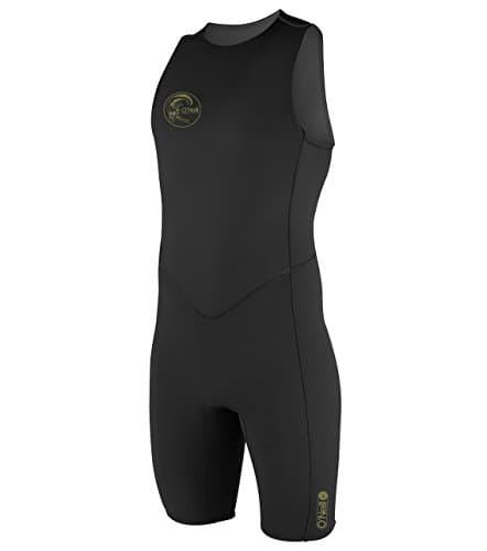 Image of O'NEILL ONeill O'Riginal 2MM Back Zip Short John Black - Lightweight - UltraFlex DS Neoprene Wetsuit - Lightweight, gooey and warm