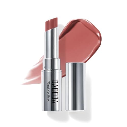 Image of Prreal Tinted Lip Balm with SPF 30, Moisturising Lip Care for Dry & Chapped Lips, Unscented, Shea Butter Jojoba Seed Oil, Nourishing Everyday Lips Makeup, 0.11 oz,02 Dusty Rose