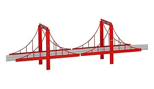 Image of Carrera 20061604 GO/Digital 143 Bridge Set Slot Car Racing Accessory, Red, Medium