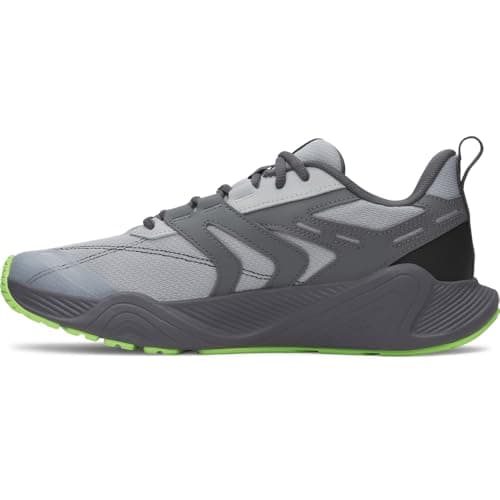 Image of Under Armour UA Charged Commit TR 5 - Mod Gray/Castlerock/Lumos Lime - 9