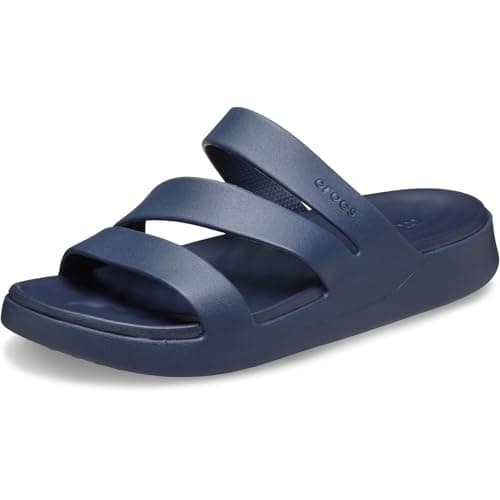 Image of Crocs Women, Getaway Strappy, Navy, 5 UK Women