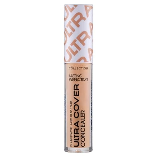 Image of Collection Cosmetics Lasting Perfection Ultra Cover Concealer, Up to 16hr Wear, XL Applicator, Vanilla Warm, 5.5ml