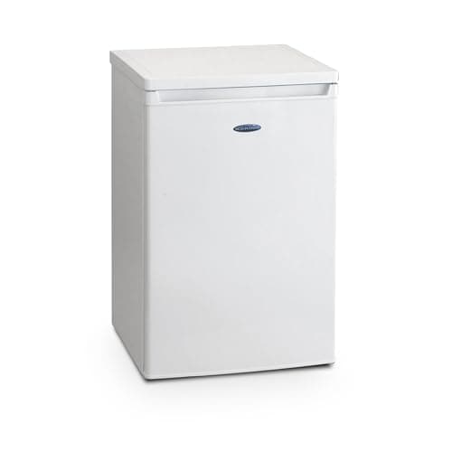 Image of ICEKING RHZ552EW Freestanding Undercounter Freezer, 91L Capacity, White, 4 Star Freezing, Adjustable Thermostat, Energy Efficient, Quiet Operation – Ideal for Kitchen or Utility Room