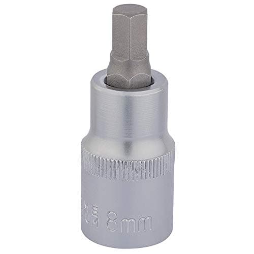 Image of Draper 16302 1/2-Inch Square Drive Metric 8 mm Tip Hexagonal Socket Bit