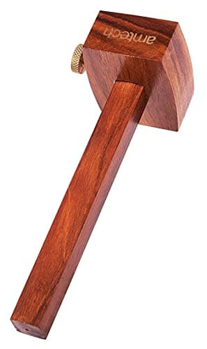 Image of Amtech 6" Marking Gauge, Hardwood Body with Brass Screw and Steel Pin, Ideal for Accurate Wood Marking and Cabinet-Making Applications.