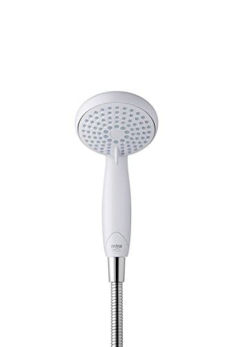 Image of Mira Showers Nectar Showerhead Handheld Shower Head 4 Spray White 90 mm 2.1703.002