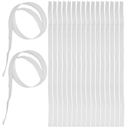 Image of Abaodam White Tissue Banknote Paper Money Straps for Manual Bundling with Durability, 400pcs Currency Bands Suitable for Banks and Supermarkets