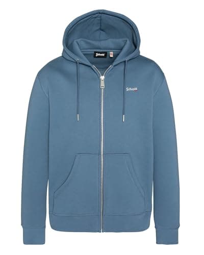 Image of Schott NYC Swcasual3 Cardigan Sweater, Blue, L