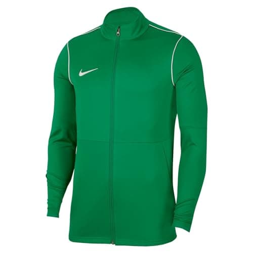 Image of Nike Unisex Kids Y Nk Dry Park20 Trk Jkt Sport Jacket, Pine Green/White/White, XL EU