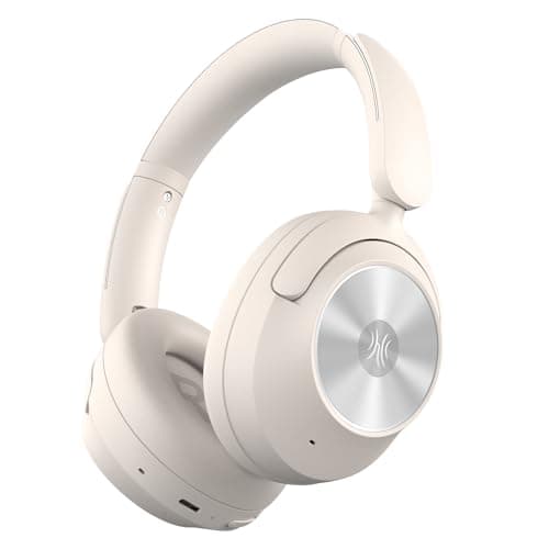 Image of OneOdio Focus A6 Hybrid Active Noise Cancelling Headphones, 75H Playtime, Wireless Bluetooth Over Ear Headphones with LDAC Hi-Res Lossless Audio, Bluetooth 6.0, APP Control, for Travel PC Office