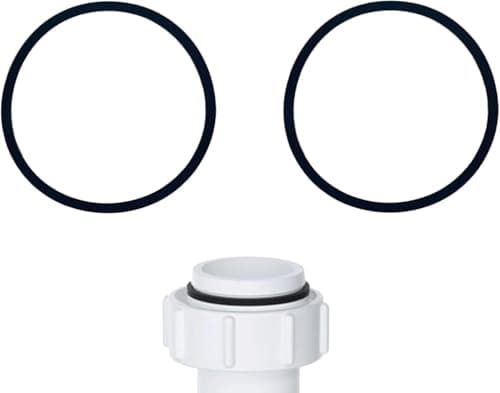 Image of PlumbEZ 40mm Trap Washers – Rubber Seals for Basin & Sink Waste Traps – Leak Prevention Replacement Washers – Durable & Flexible Plumbing Spares – Packs of 2, 5, 10 & 25 Available