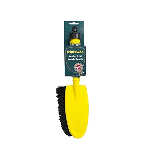 Image of Triplewax CTA127 Wash Brush Water Fed - Yellow