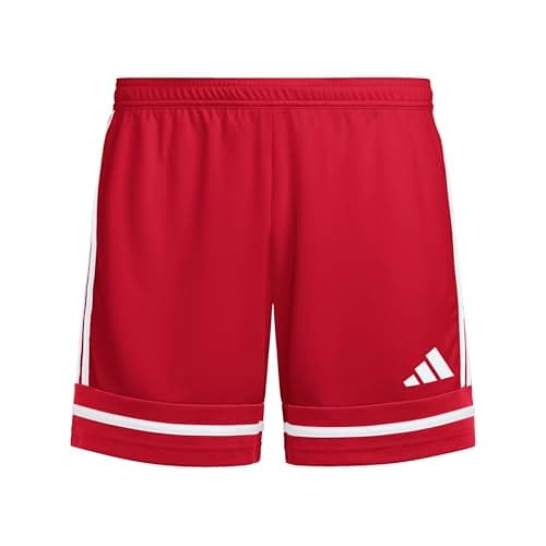 Image of adidas Unisex Kids Squadra25 Short Kids Shorts, Team Power red 2/Team Power red 2/White, 11-12 Years