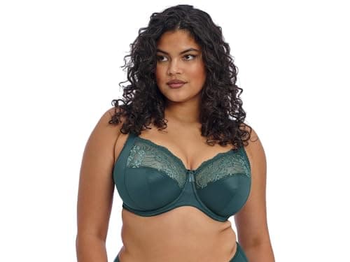 Image of Elomi Morgan Plain Underwired Full Cup Bra (40DD, deep Teal)
