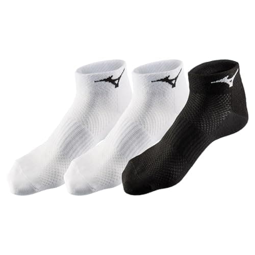 Image of Mizuno Socks-67XUU950 White/White/Black S