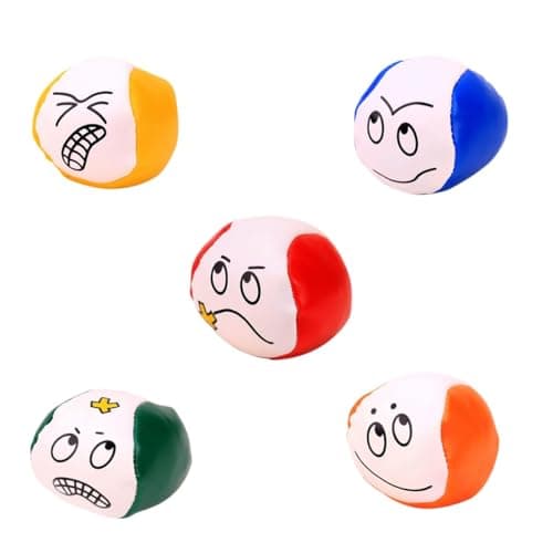 Image of ZYWQ Juggling Balls, 5 Pack Soft Juggling Balls for Beginners Juggle Balls Bulk Set for Juggler, Kids and Adults