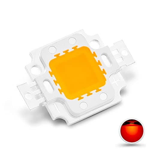 Image of CHANZON High Power Led Chip 10W Orange (900mA / DC 9V - 11V / 10 Watt) Super Bright Intensity SMD COB Light Emitter Components Diode 10 W Bulb Lamp Beads DIY Lighting