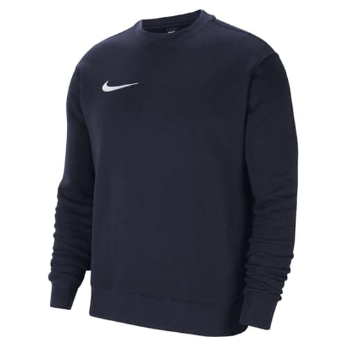 Image of Nike CW6902-451 PARK 20 Sweatshirt Men's OBSIDIAN/WHITE L