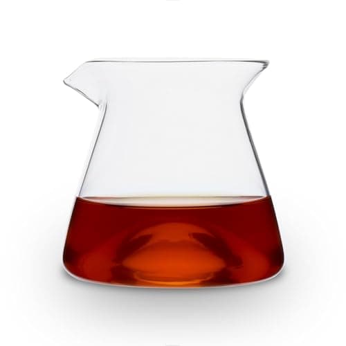 Image of watchget Glass Coffee Server 300ml Clear Coffee Carafe Manual Pour Over Coffee Jug Teapot Heat Resistant Enhance Sensory Experience
