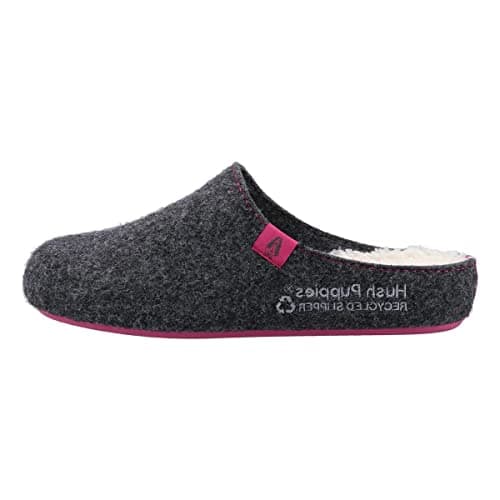 Image of Hush Puppies Female The Good Slipper, Charcoal, 6