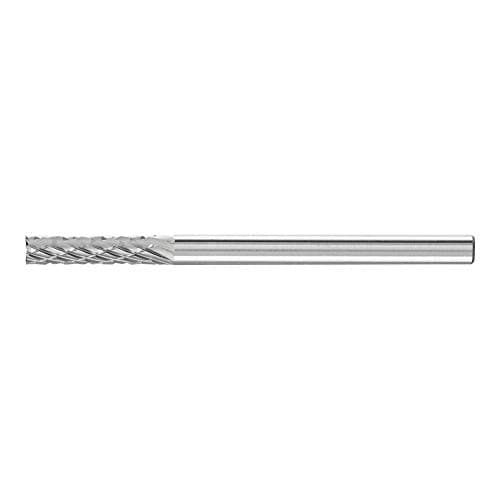 Image of PFERD HM milling bit, cylinder shape ZYAS with serrated teeth, teeth 3 PLUS, milling bit diameter 3 mm, shaft diameter 3 mm, length 43 mm, 21200283 - for universal applications on the most important materials