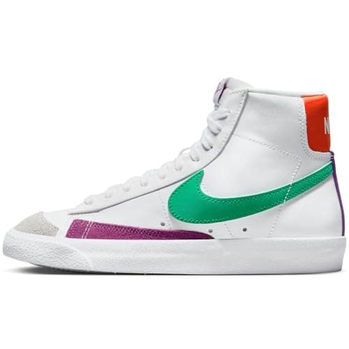 Image of NIKE CZ1055-123 Blazer Mid '77 Vintage Sneaker Female White/Stadium Green-Picante RED UK 2.5