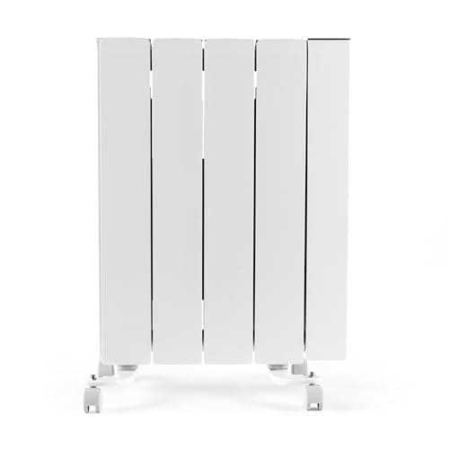 Image of Beldray EH3108V2 Smart Ceramic Core Radiator – Plug-In Electric Heater, Wall Mountable/Freestanding, Portable, Wi-Fi/Smartphone Control, Adjustable Temperature, Digital Display, 1000W, White