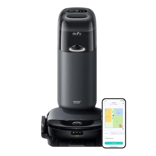 Image of eufy Omni S1,Robot Vacuum Cleaner with Mop, 7000pa Suction, All-in-One Station, Smart Obstacle Avoidance, Lift Mop, Wi-Fi, App, Alexa, Corner-to-Edge Deep Cleaning