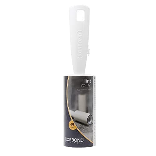 Image of Korbond Lint Roller 7.4m - Lint Remover, Pet Hair Remover, Cat Hair Remover, Clothes Sticky Roller - Compatible with Korbond Lint Roller Refills