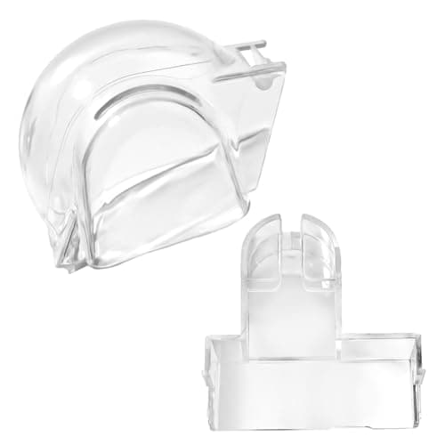 Image of Gimbal Cover, Gimbal Protector Gimbal Lock Camera Lens Cover Anticollision Protection Scratch-Resistant Guard Cover Compatible with DJI Mavic Pro Drone Accessories (Clear)