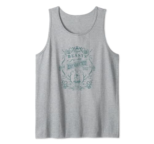 Image of Disney Beauty And The Beast Enchanted Rose Break The Spell Tank Top