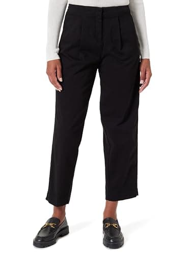 Image of BOSS Women's C_taquina-d Trousers_Flat, Black, 10
