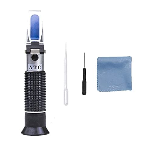 Image of CUDTAPI Held Tester Tool 4 In 1 Antifreez Refractometer Freezing Point Urea Battery Fluid Glass Water Tester Tool Refractometer(No Box)