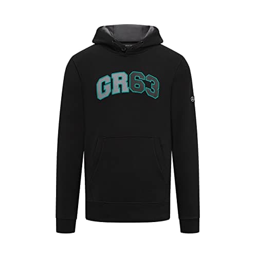 Image of Mercedes AMG Petronas Formula One Team - George Russell Hoodie - Black - Men - Size: S