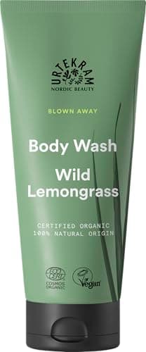 Image of Urtekram Body Wash - All skin types - Wild Lemongrass - 200 ml, Vegan, Organic, Natural Origin