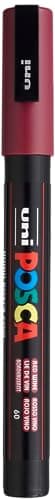 Image of Uni-Ball Posca Fine Bullet Tip Marker - Red Wine