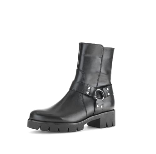 Image of Gabor Buford Womens Biker Boots 6 UK Black