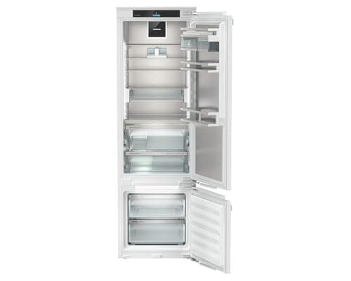Image of Liebherr Peak ICbc 5182 254 Litre Capacity 80/20 Split Bio Fresh Smart Frost Bio Fresh Built in Integrated Fridge Freezer - White - C Rated - 178cm High - 56cm Wide - 55cm Depth