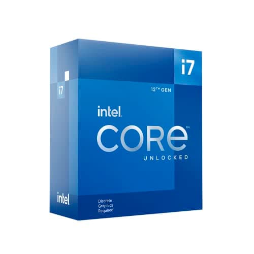 Image of Intel® Core™ i7-12700KF Desktop Processor 12 (8P+4E) Cores up to 5.0 GHz Unlocked LGA1700 600 Series Chipset 125W