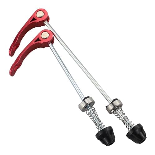 Image of ZCYKJ Wheel Hub Front and Rear Skewers Quick Release Clip Bolt Lever Bike Quick Release Axle Bicycle Wheel Hub Front and Rear Skewers Clip Bolt Lever for Road Mountain Bicycle MTB