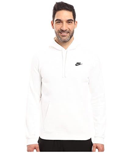 Image of Nike Men M Nsw Club Hoodie PO BB Sweatshirt - Dark Grey Heather/Dark Grey Heather, Small