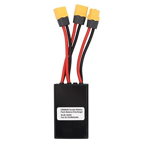Image of Focket Double Battery Discharge Converter for E Bike, 20V-72V DC Dual Battery Pack Switch Balancer for Increase The Capacity By Connecting Two Batteries in Parallel Equalization Module (40A)