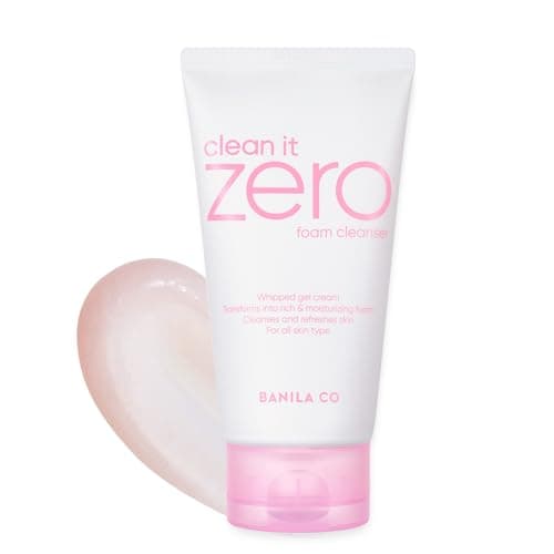Image of BANILA CO NEW Clean It Zero Foam Cleanser | All Skin Types | Creamy Foam Cleansing with Natural Herbs (150ml / 5.07 fl.oz)