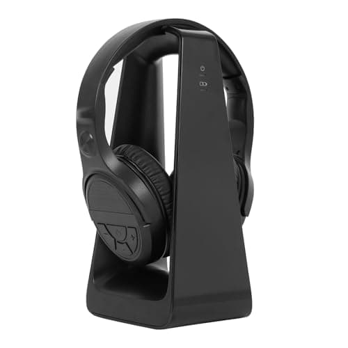 Image of Senior Friendly Headphones with Large Buttons, Wireless TV Headphones with 2.4G Transmitter Charging Dock, Bluetooth 5.3 Headsets, Clear Sound Mode for Elderly, Compatible with TV Optical/RCA/AUX