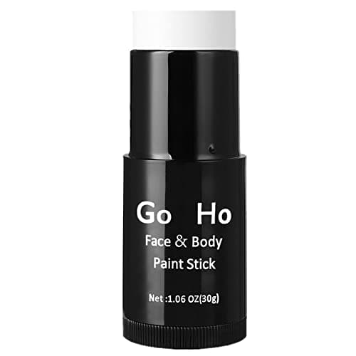 Image of Go Ho Cream Blendable Stick(1.06 OZ),White Face Body Paint Stick - Oil Professional White Foundation for Halloween SFX Makeup