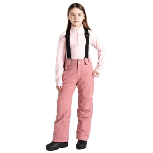 Image of Dare 2b Boys Outmove II Waterproof Breathable Ski Pants with Reflective Detailing, Fleece Lined High Warmth Padding - Perfect for Outdoors, Winter & Snow Sports