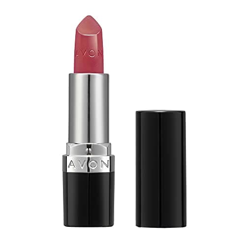 Image of Avon Ultra Satin Lipstick Frozen Rose with Vitamin E, Avocado Oil and Sesame Oil for Creamy Rich Colour with a Satin Finish