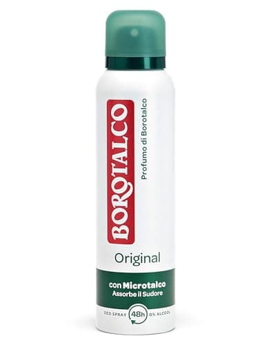 Image of 4x BOROTALCO ROBERTS Original Deo Deodorant Spray 150ml 0% Alcohol! 48h!