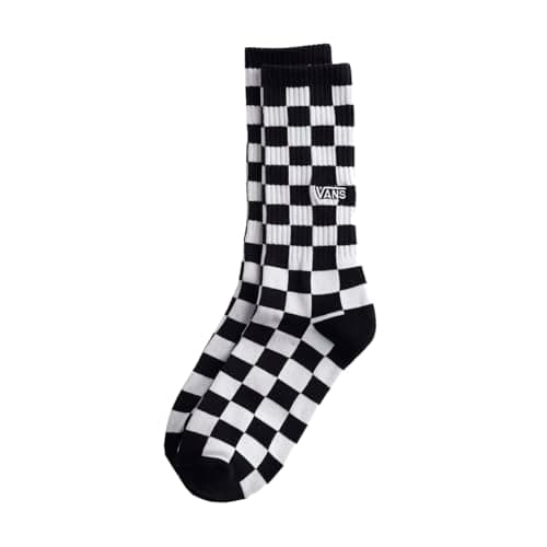 Image of Vans Checkerboard Crew, Black/White, M