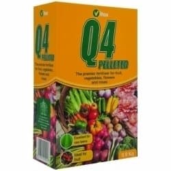 Image of Vitax Q4 (4.5kg) Pelleted Fertilizer for Fruit, Vegetables, Flowers & Roses